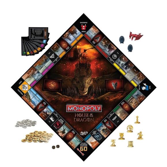 Monopoly House of the Dragon Edition Board Game - Picture 11 of 13